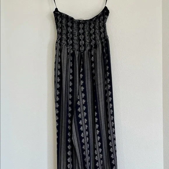 Strapless long Romper - Picture 3 of 3